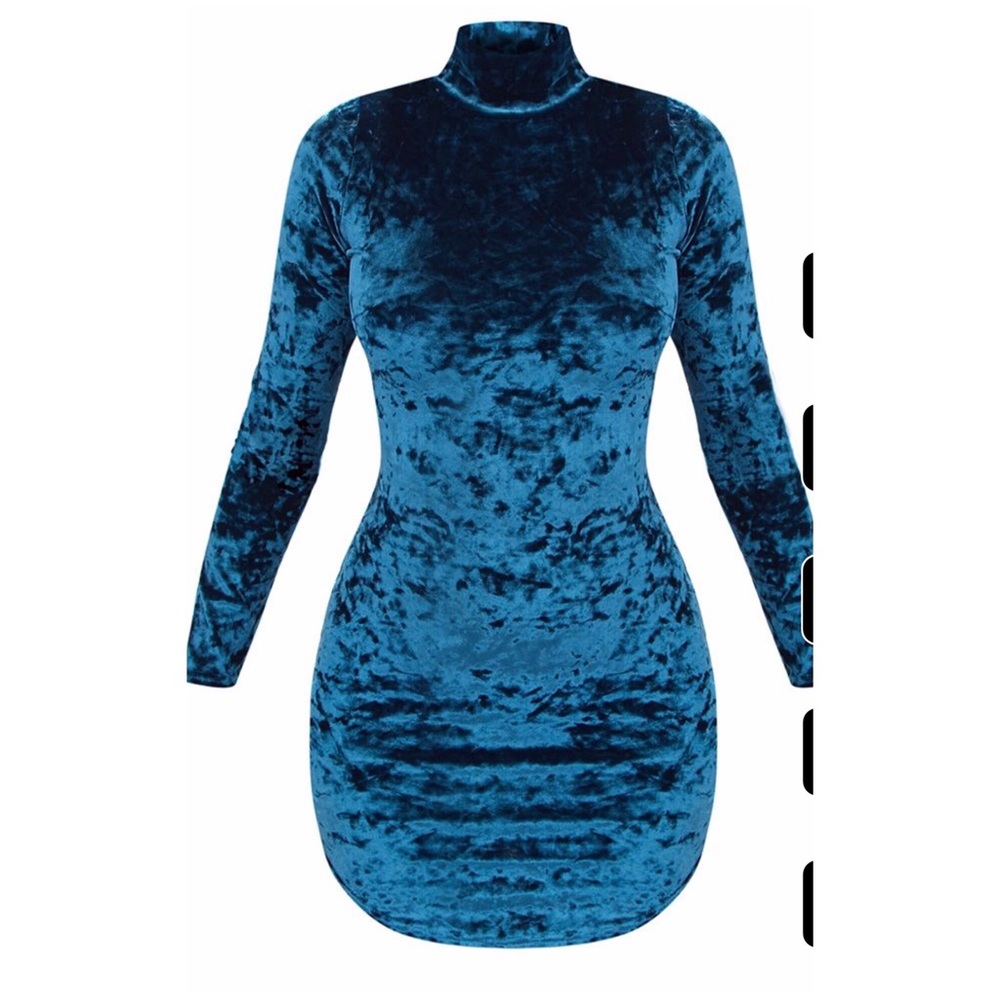 🔥High Neck Velvet Dress🔥